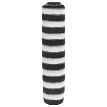 Rete per Privacy Antracite e Bianca 1,5x50 m in HDPE 75 g/m²