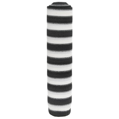 Rete per Privacy Antracite e Bianca 1,5x50 m in HDPE 195 g/m²