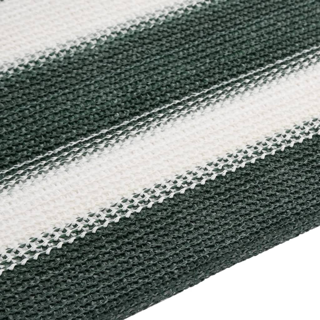 Rete per Privacy Verde e Bianco 2x25 m in HDPE 150 g/m² | homemem39