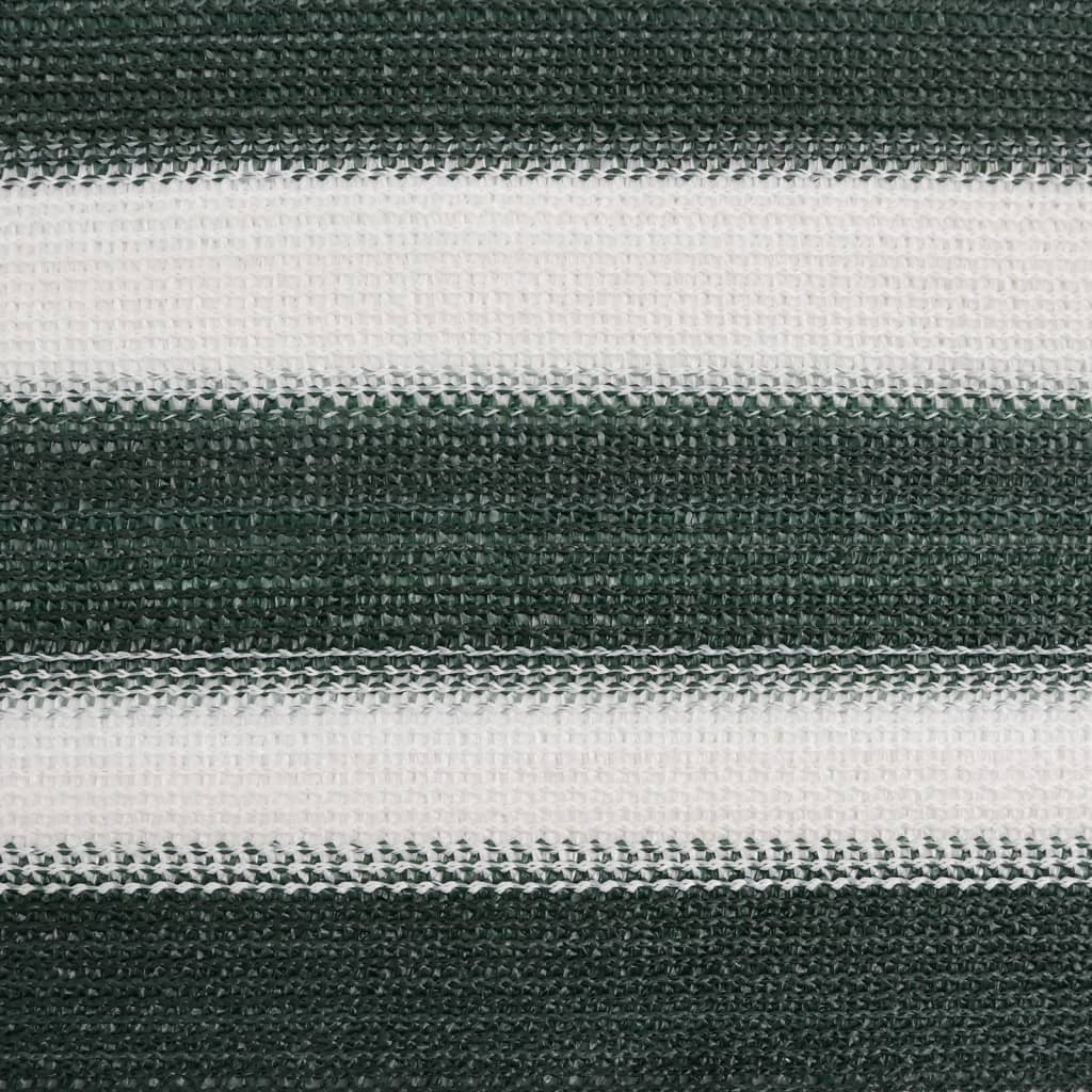 Rete per Privacy Verde e Bianco 1,5x25 m in HDPE 195 g/m² | homemem39