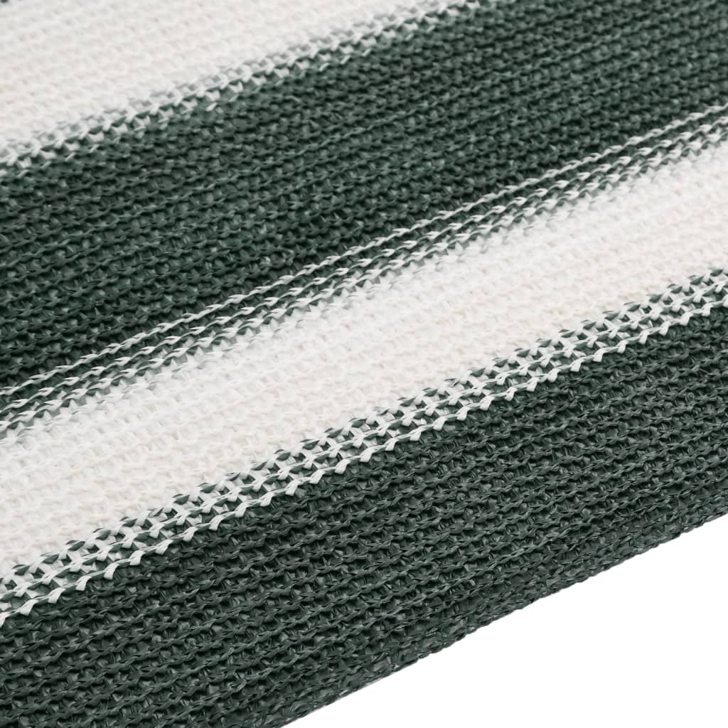 Rete per Privacy Verde e Bianco 2x10 m in HDPE 195 g/m² | homemem39