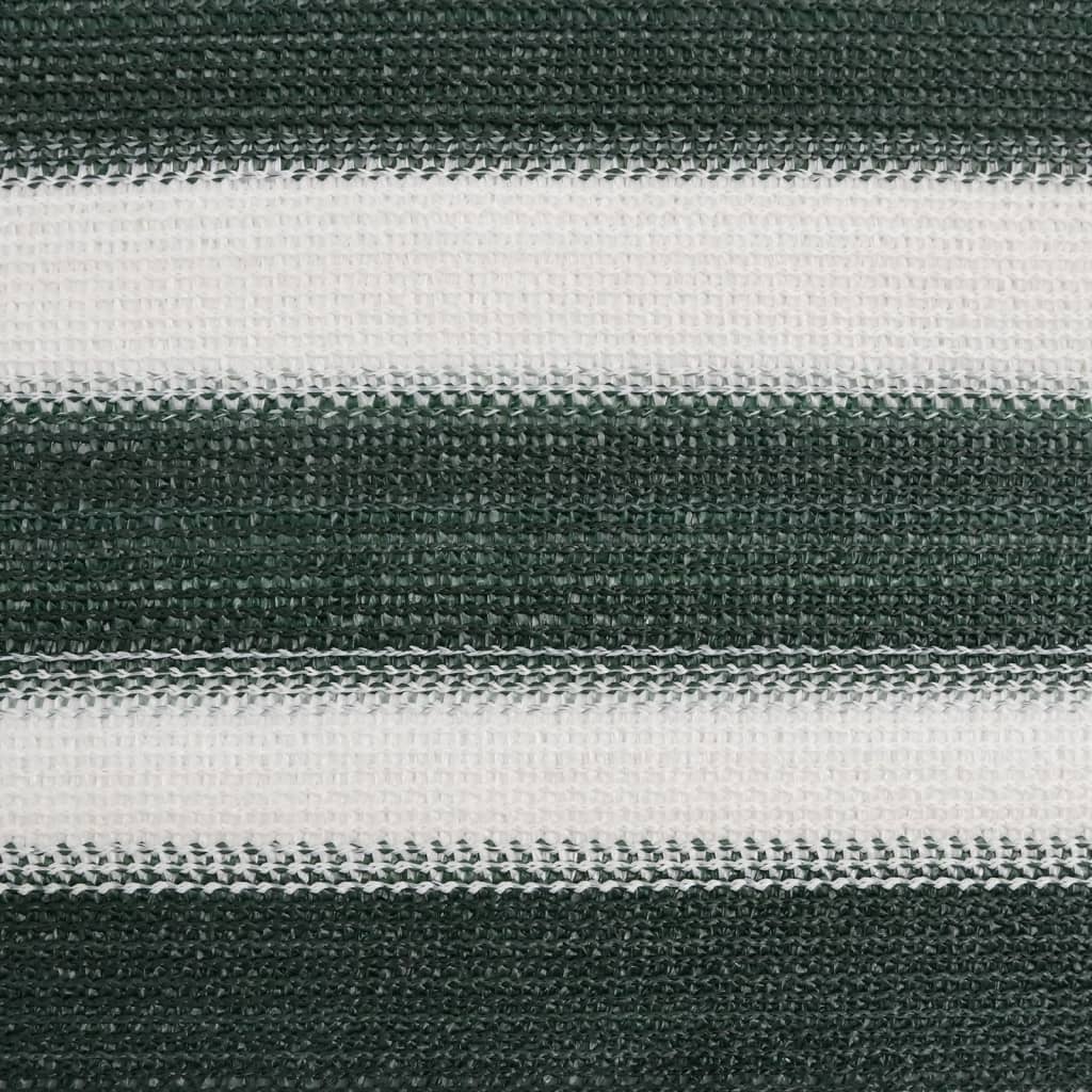 Rete per Privacy Verde e Bianco 2x10 m in HDPE 195 g/m² | homemem39