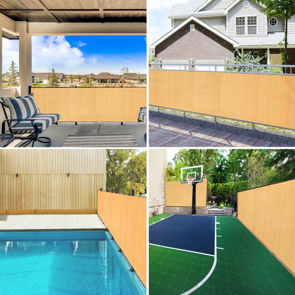Rete per Privacy Sabbia 1x10 m in HDPE 150 g/m² | homemem39