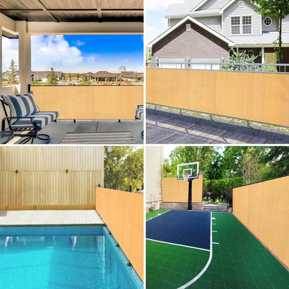 Rete per Privacy Sabbia 1x10 m in HDPE 195 g/m² | homemem39