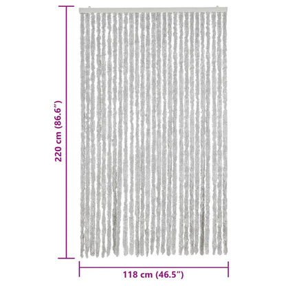 Tenda Antimosche Grigia 118x220 cm in Ciniglia | homemem39