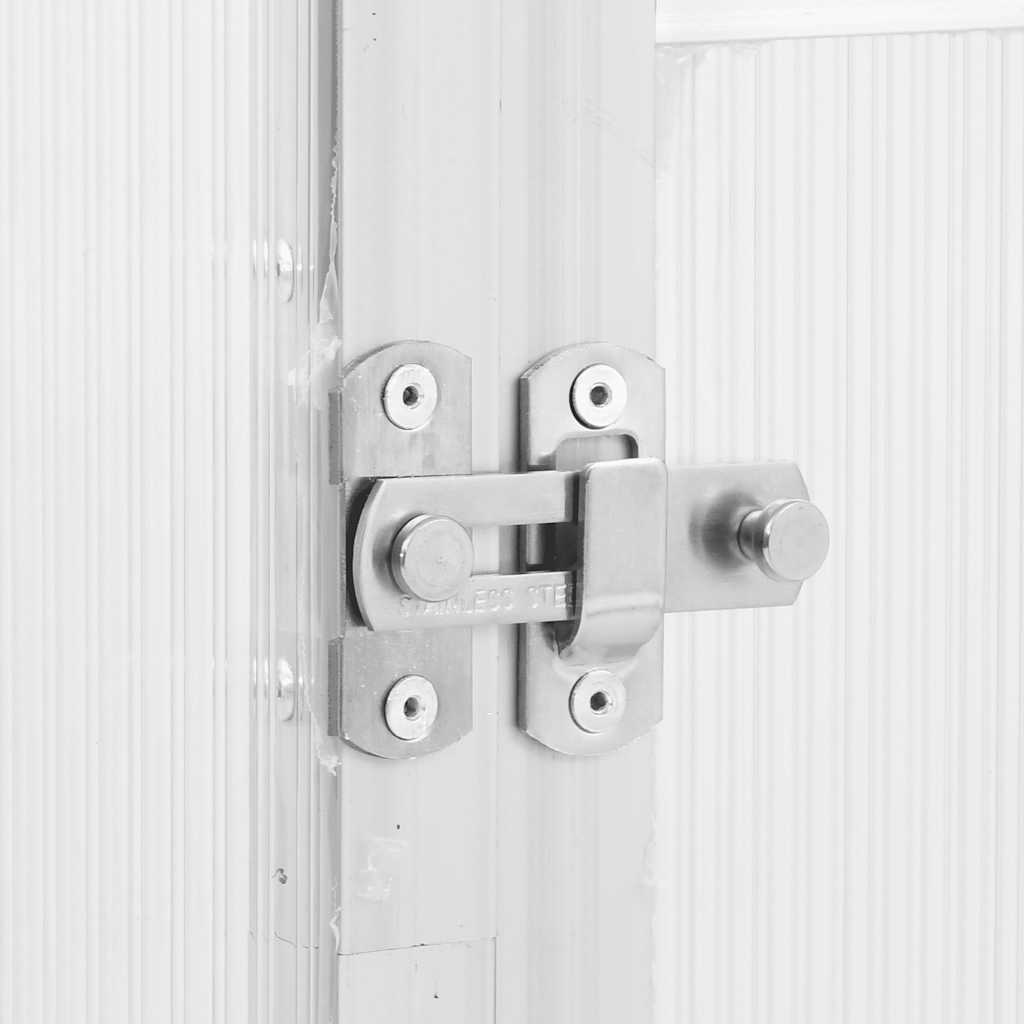 Telaio Serra con Base Argento 169x114x195 cm in Alluminio - homemem39