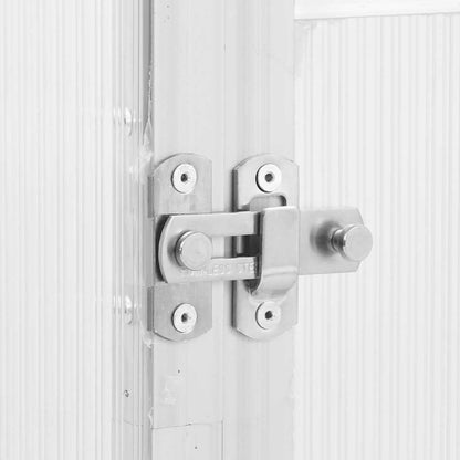 Telaio Serra con Base Argento 169x114x195 cm in Alluminio - homemem39