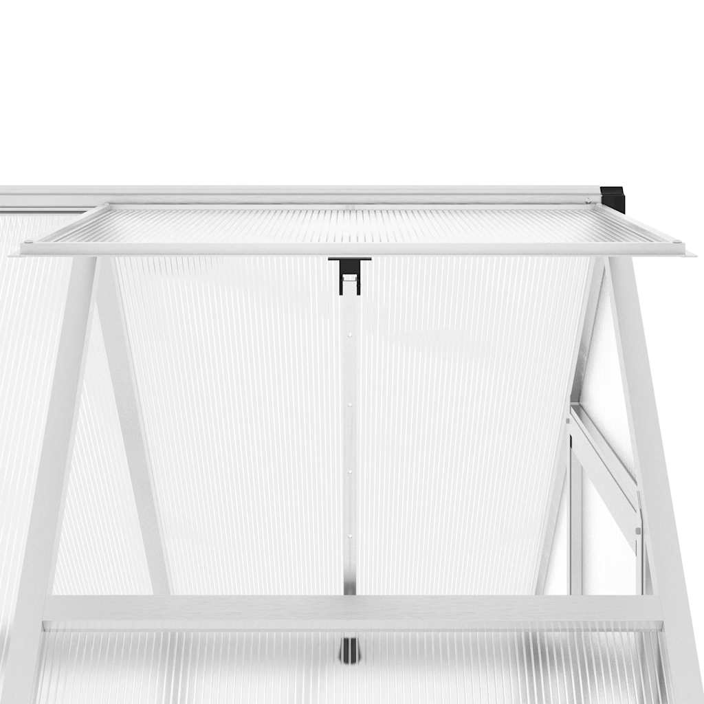 Telaio Serra con Base Argento 169x114x195 cm in Alluminio - homemem39