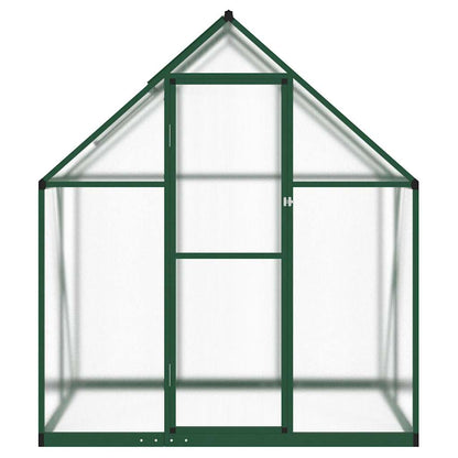 Telaio Serra con Base Verde 169x114x195 cm in Alluminio