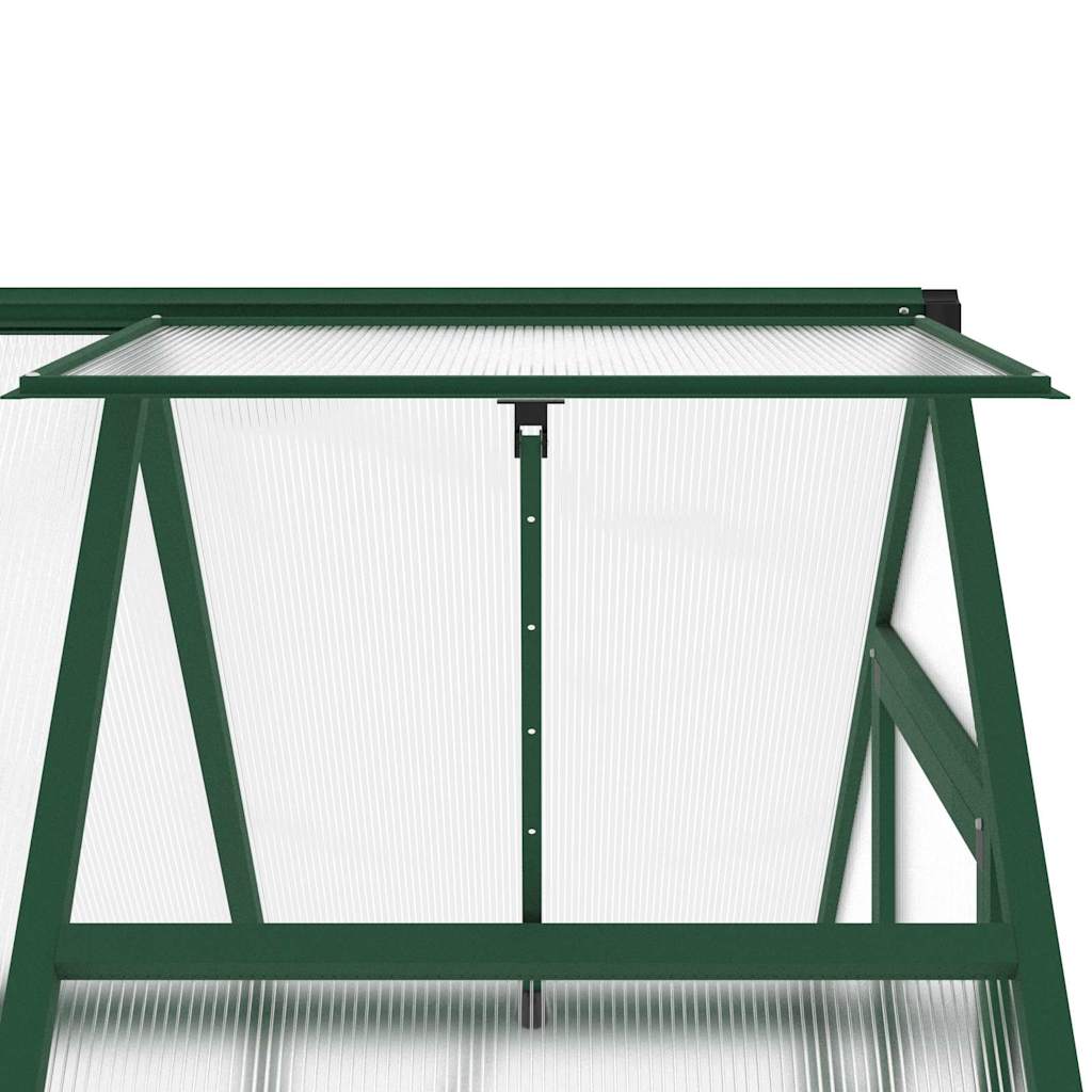 Telaio Serra con Base Verde 169x114x195 cm in Alluminio