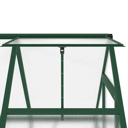Telaio Serra con Base Verde 169x114x195 cm in Alluminio