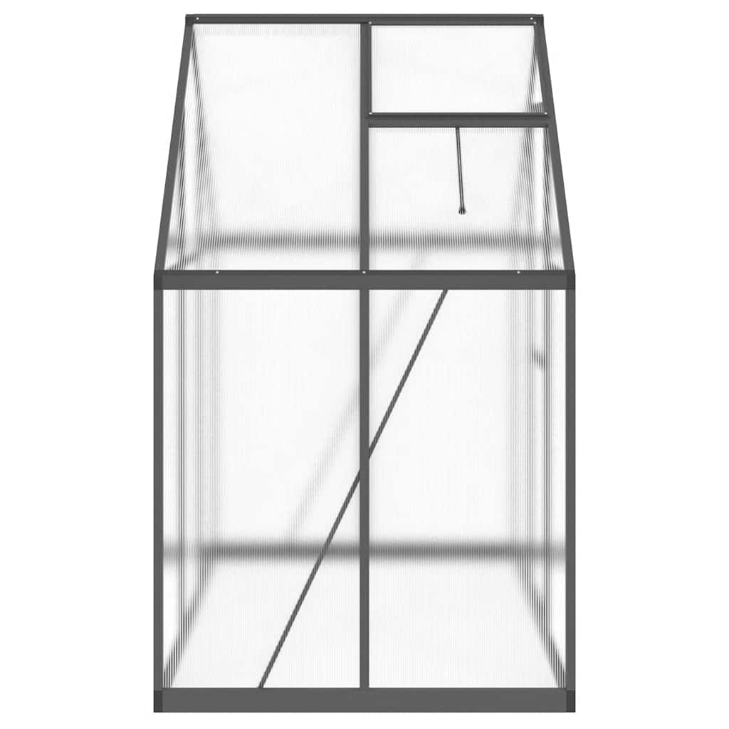 Telaio Serra con Base Antracite 169x114x195 cm in Alluminio