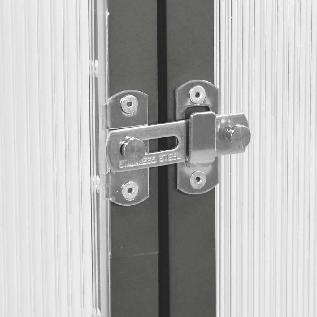 Telaio Serra con Base Antracite 169x169x195 cm in Alluminio - homemem39