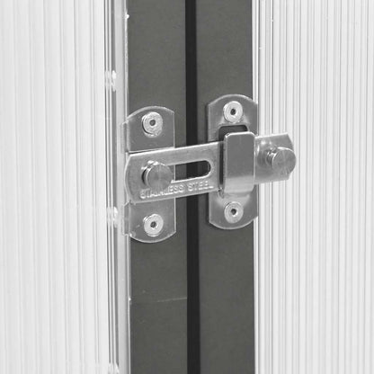 Telaio Serra con Base Antracite 169x169x195 cm in Alluminio - homemem39