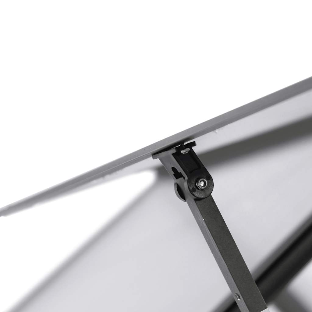 Telaio Serra con Base Antracite 169x169x195 cm in Alluminio - homemem39