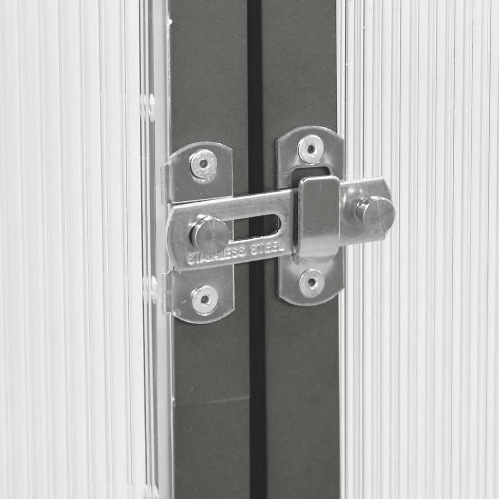 Telaio Serra con Base Antracite 169x169x202 cm in Alluminio - homemem39