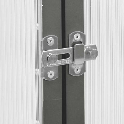 Telaio Serra con Base Antracite 169x169x202 cm in Alluminio - homemem39