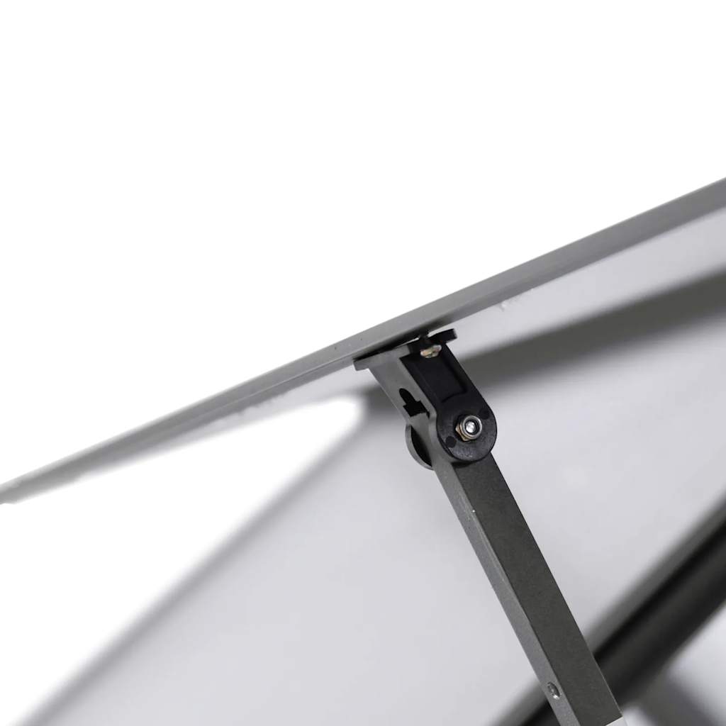 Telaio Serra con Base Antracite 169x169x202 cm in Alluminio - homemem39