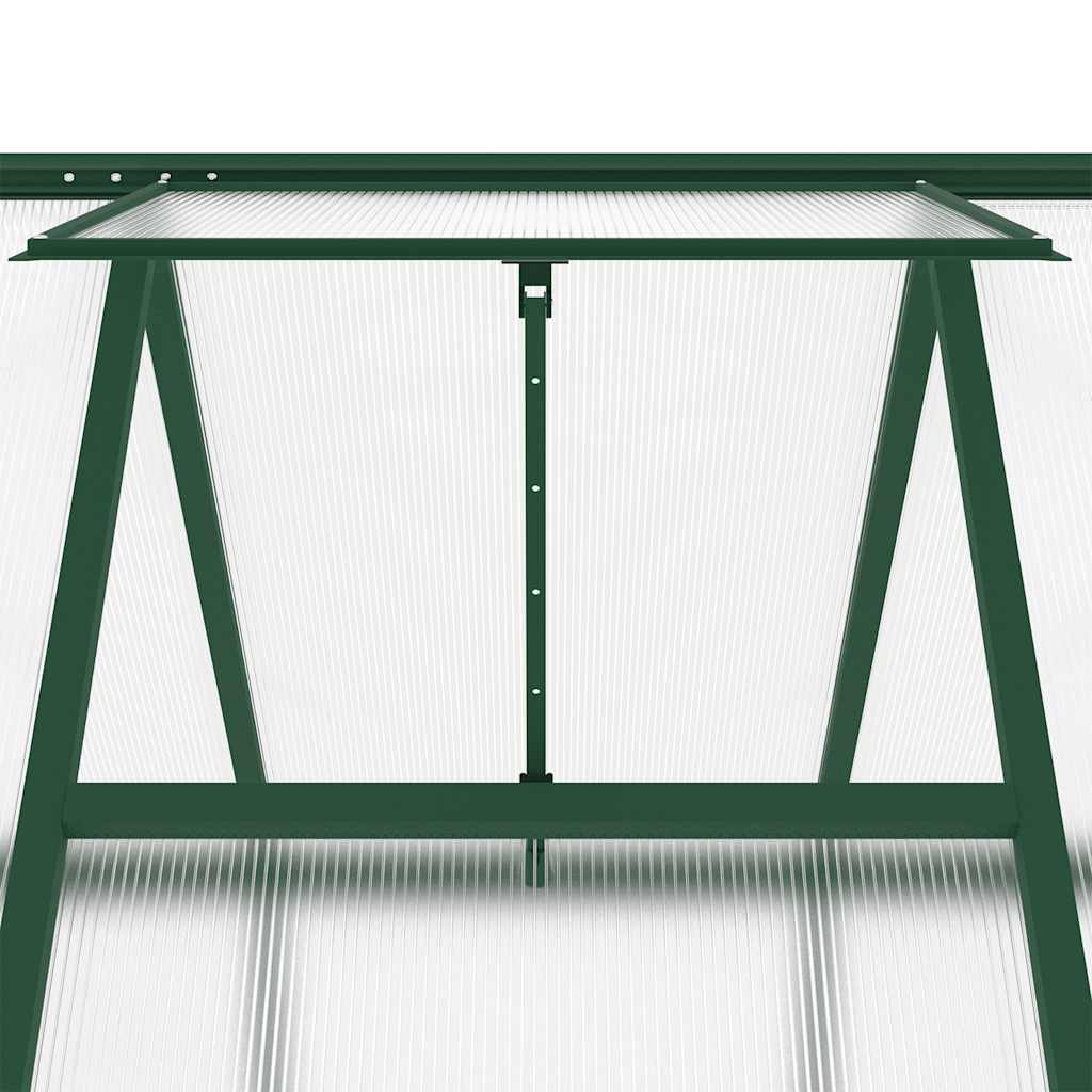 Telaio Serra con Base Verde 224x169x195 cm in Alluminio - homemem39
