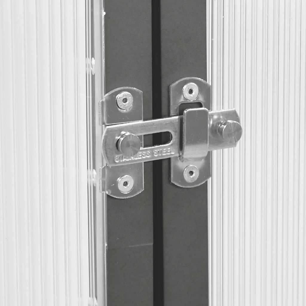 Telaio Serra con Base Antracite 224x169x195 cm in Alluminio - homemem39