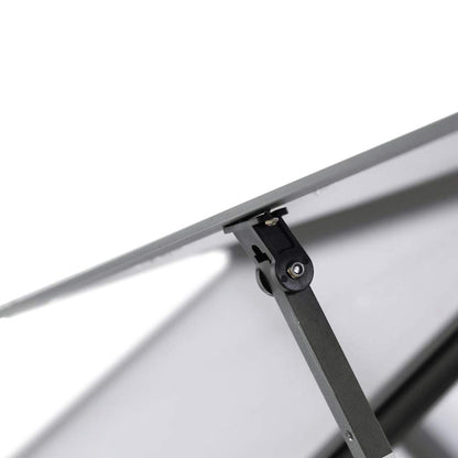 Telaio Serra con Base Antracite 224x169x195 cm in Alluminio - homemem39