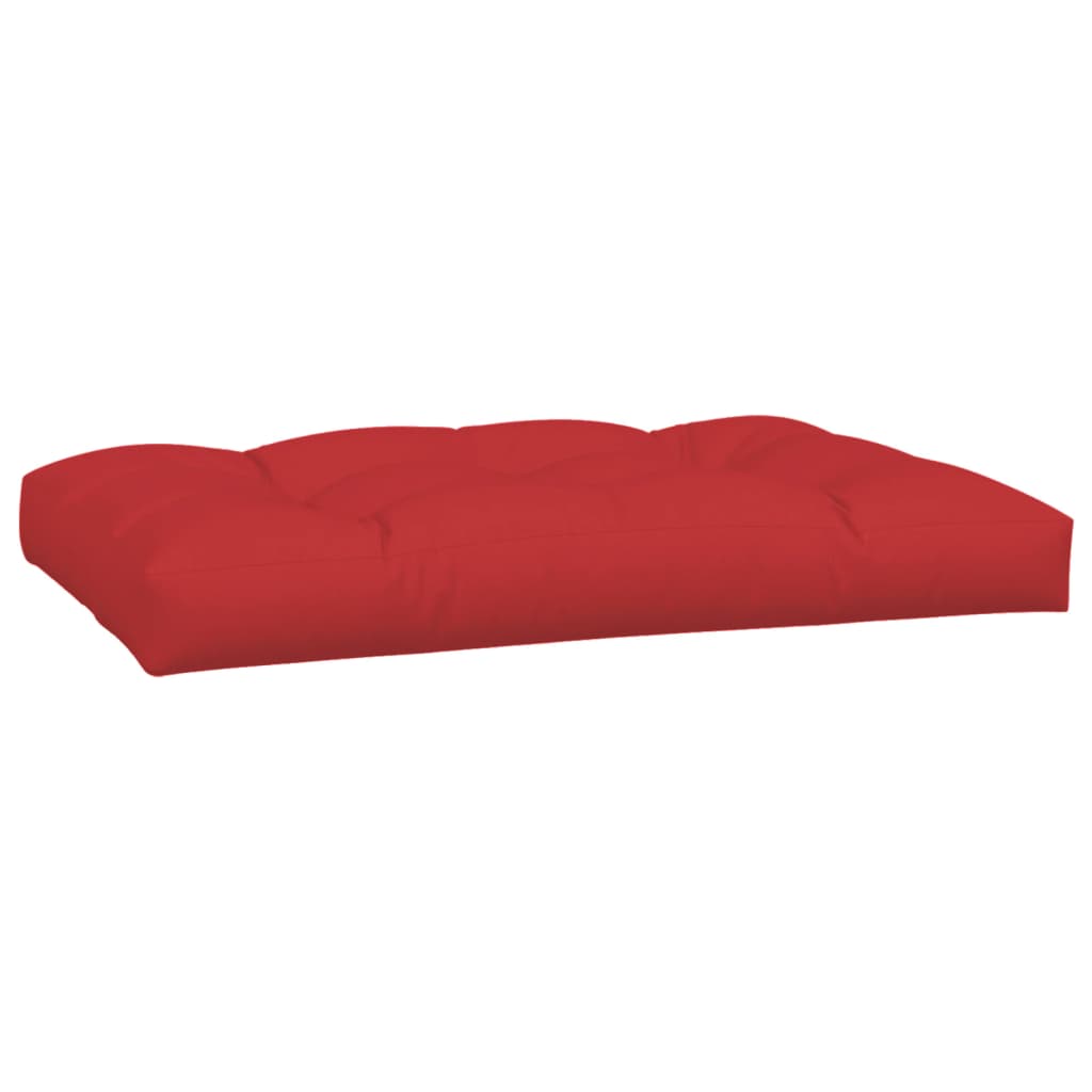 Cuscini per Pallet 3 pz Rossi in Tessuto | homemem39