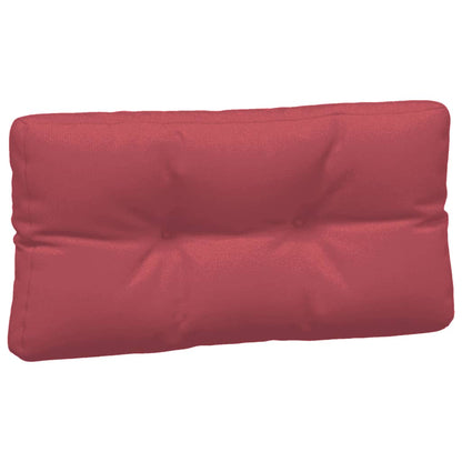 Cuscini per Pallet 3 pz Rosso Vino in Tessuto | homemem39
