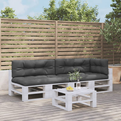 Cuscini per Pallet 5 pz Antracite in Tessuto | homemem39