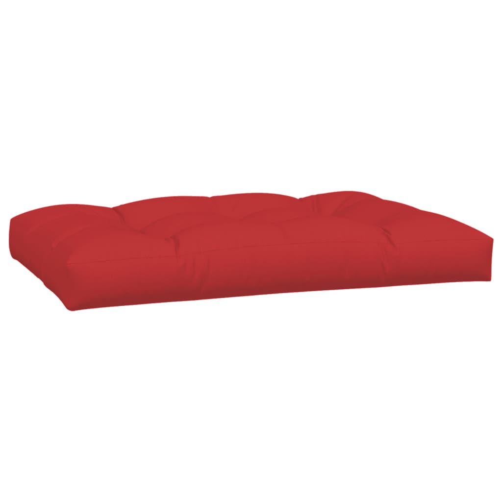 Cuscini per Pallet 5 pz Rossi in Tessuto | homemem39