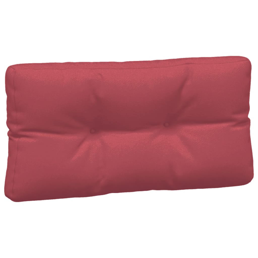 Cuscini per Pallet 5 pz Rosso Vino in Tessuto | homemem39
