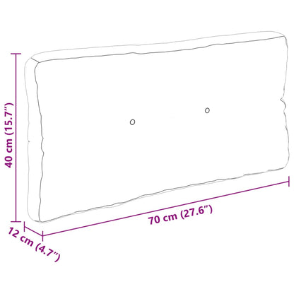 Cuscini per Pallet 5 pz Verde Intenso in Tessuto | homemem39