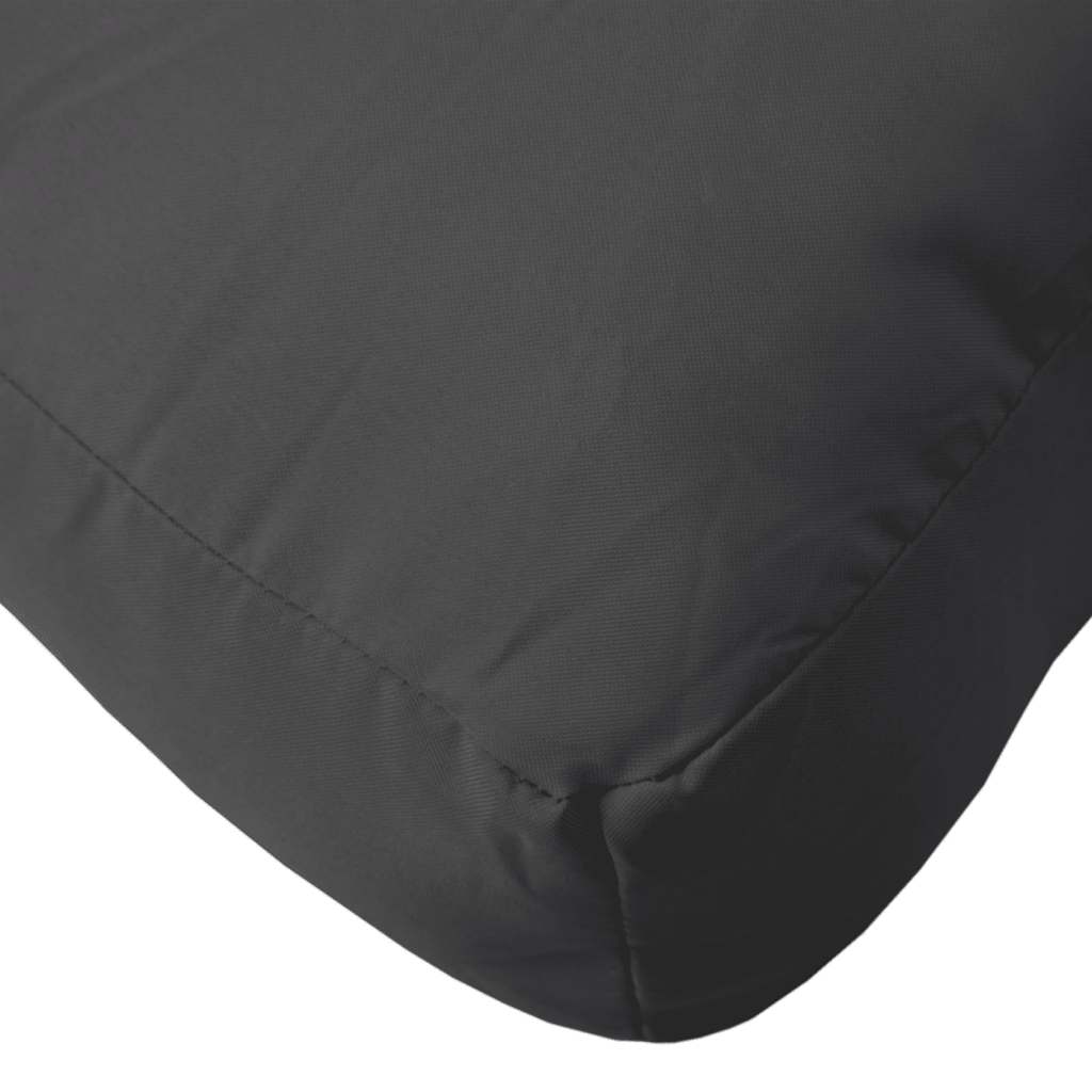 Cuscini per Pallet 7 pz Neri in Tessuto Oxford | homemem39