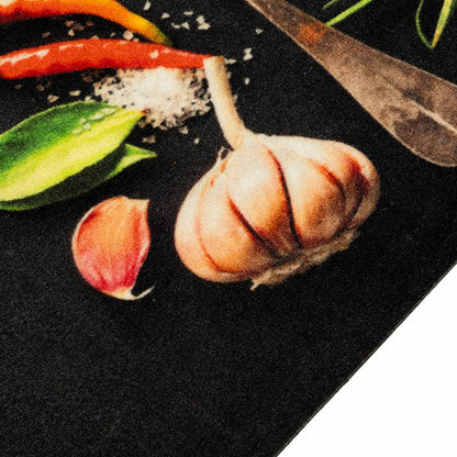 Tappeto da Cucina Lavabile Spezie 45x150 cm Velluto - homemem39