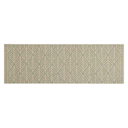 Tappeto da Cucina Lavabile Foglie 60x180 cm in Velluto | homemem39