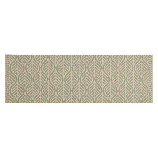 Tappeto da Cucina Lavabile Foglie 60x180 cm in Velluto | homemem39