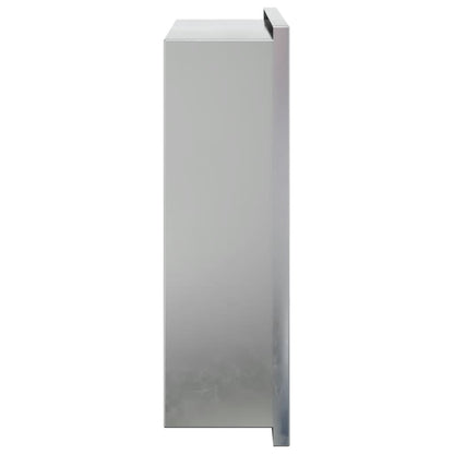Nicchia per Doccia Argento Spazzolato 32x32x9cm in Acciaio Inox | homemem39