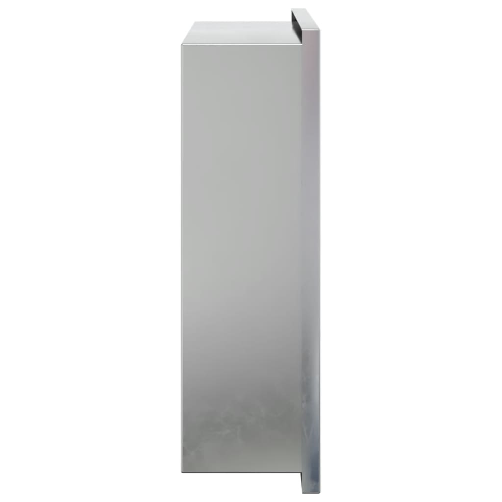 Nicchia per Doccia Argento Spazzolato 32x32x9cm in Acciaio Inox - homemem39