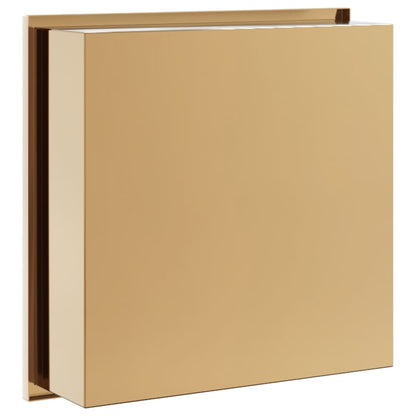 Nicchia per Doccia Oro Spazzolato 32x32x9cm in Acciaio Inox - homemem39