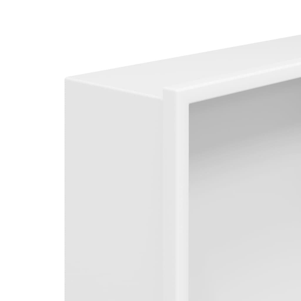 Nicchia per Doccia Bianco Opaco 32x32x9cm in Acciaio Inox | homemem39
