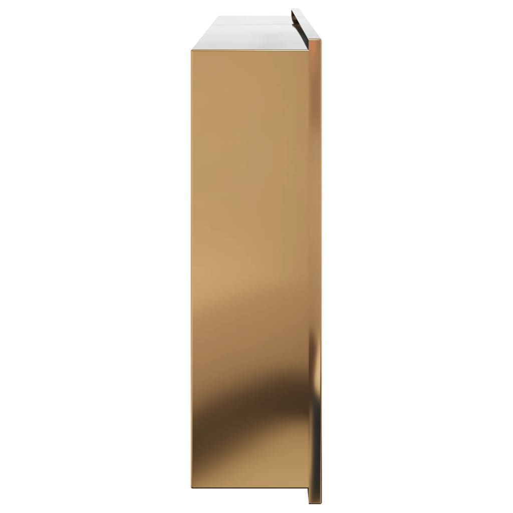 Nicchia per Doccia Oro Spazzolato 62x32x9cm in Acciaio Inox - homemem39