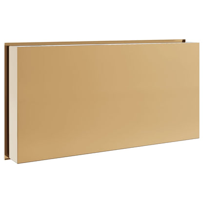 Nicchia per Doccia Oro Spazzolato 62x32x9cm in Acciaio Inox - homemem39