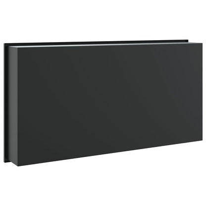 Nicchia per Doccia Nero Opaco 62x32x9cm in Acciaio Inox - homemem39