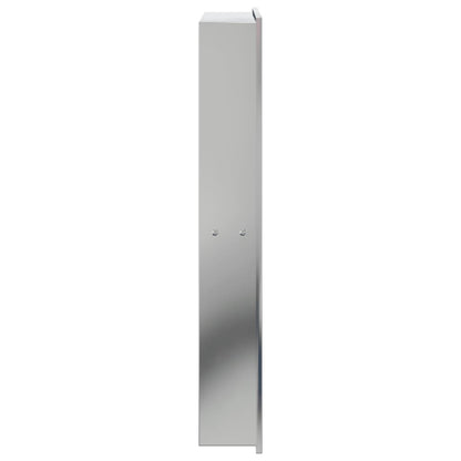 Nicchia per Doccia Argento Spazzolato 32x62x9cm in Acciaio Inox | homemem39