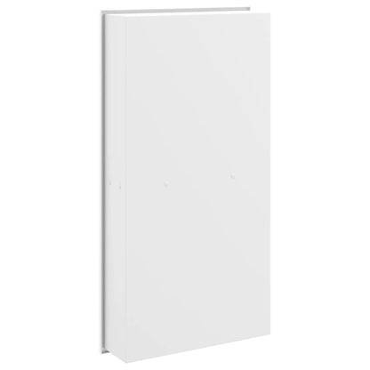 Nicchia per Doccia Bianco Opaco 32x62x9cm in Acciaio Inox