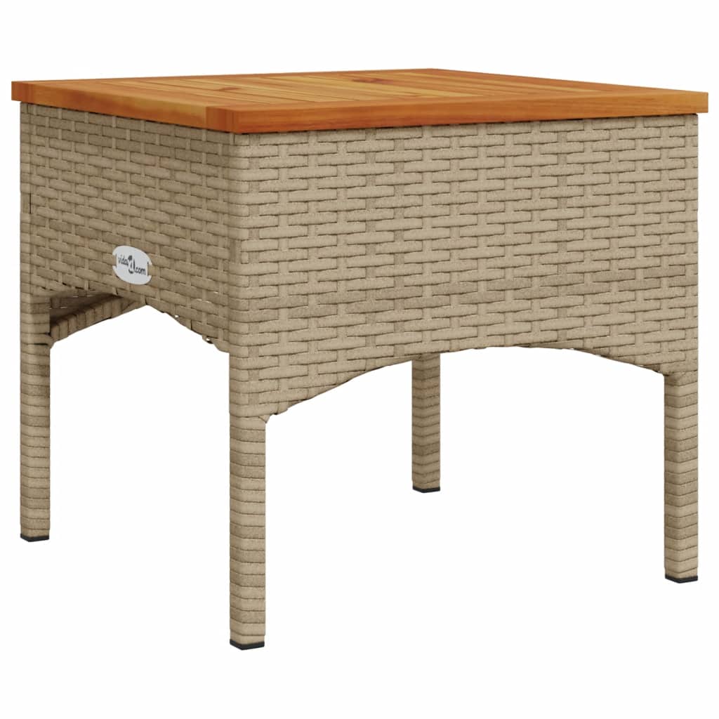 Set Divano da Giardino 3 pz con Cuscini Beige in Polyrattan - homemem39