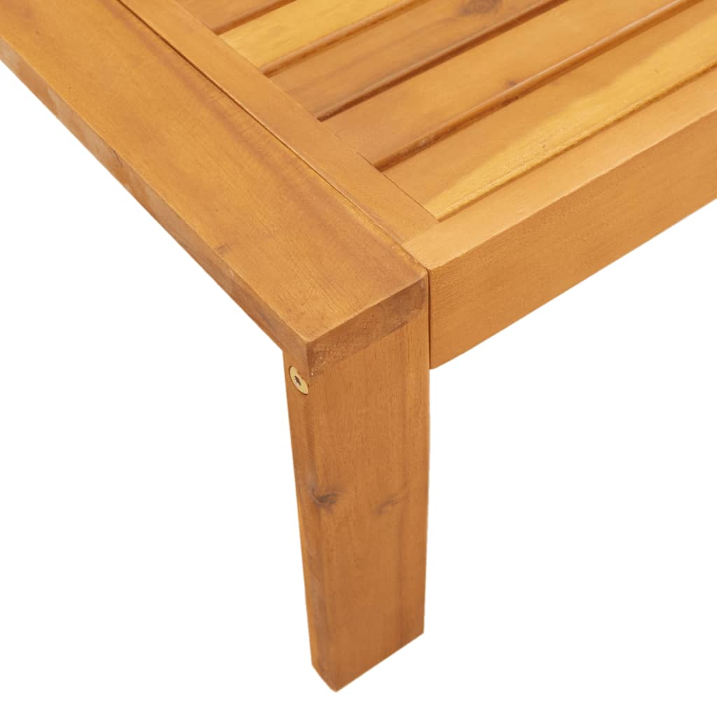 Set Divano da Giardino 3pz con Cuscini Legno Massello di Acacia | homemem39