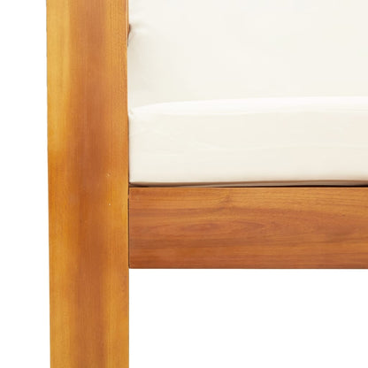 Set Divano da Giardino 6 pz con Cuscini in Massello di Acacia | homemem39