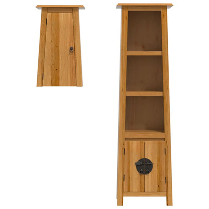 Set Mobili da Bagno 2 pz in Legno Massello di Pino - homemem39