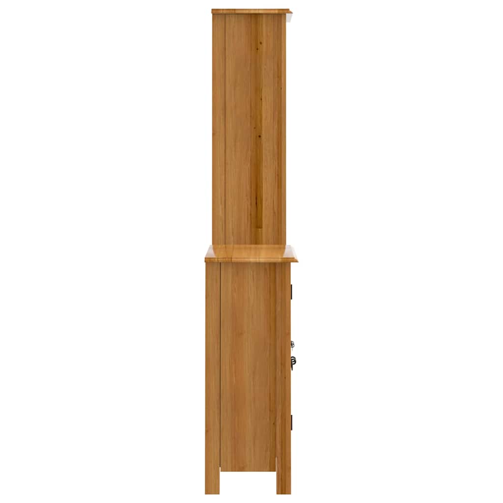 Set Mobili da Bagno 2 pz in Legno Massello di Pino | homemem39