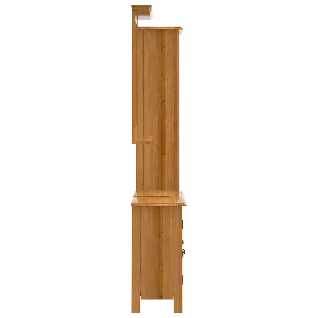 Set Mobili da Bagno 3 pz in Legno Massello di Pino | homemem39